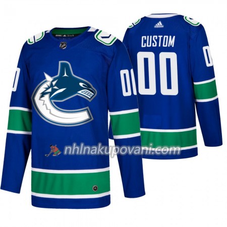 Vancouver Canucks Dresy med eget tryck Adidas 2019-2020 Modrý Authentic - Pánské Vancouver Canucks Dresy med eget tryck Adidas 2019-2020 Modrý Authentic - Pánské